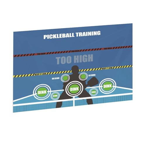 Guriayus Pickleball Training Pickleball Dink Pad Übungstafel Poster Rebounder Trainingshilfe von Guriayus