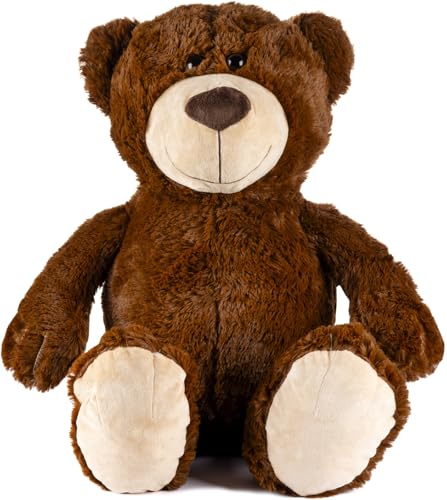 Gustaw Teddybär Groß XXL Jack- Plüschbär, Kuschelbär XXL Plüschtier, Spielgefährte und Deko in einem - Stofftier, Plüschtier Kuscheltier Giant Teddy Bear (50cm) von Gustaw