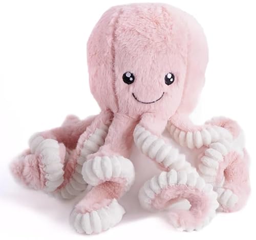 Gustaw Teddybär Groß XXL Krake - Plüschbär, Kuschelbär XXL Plüschtier, Spielgefährte und Deko in einem - Stofftier, Plüschtier Kuscheltier Teddy (Rosa, 40cm) von Gustaw