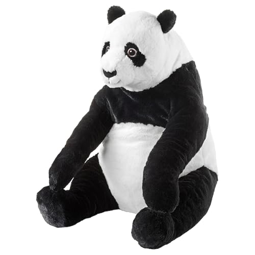 Gustaw Teddybär Groß XXL Panda Julius- Plüschbär, Kuschelbär XXL Plüschtier, Spielgefährte und Deko in einem - Stofftier, Plüschtier Kuscheltier Giant Teddy Bear (45cm) von Gustaw