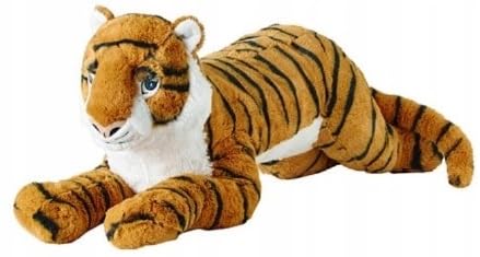 Gustaw Teddybär Groß XXL Tiger Ron - Plüschbär, Kuschelbär XXL Plüschtier, Spielgefährte und Deko in einem - Stofftier, Plüschtier Kuscheltier Teddy (Mehrfarbig, 100cm) von Gustaw