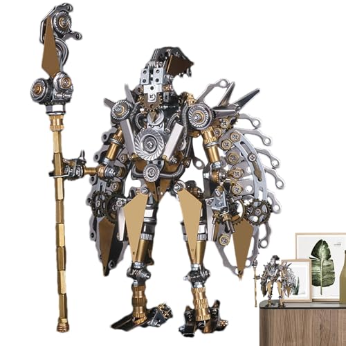 Guvbkfaw 3D-Puzzles aus Metall für Erwachsene,3D-Puzzles für Erwachsene aus Metall - Schwierig zusammenzubauendes 3D-Puzzle mit antiken chinesischen Figuren - Verformbare Metallmodellbausätze für von Guvbkfaw