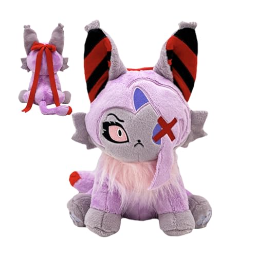 Hazbin Hote-l Plüschtier, 32cm Husk Plüschtier, Alastor Plush Hazbin Hote-l Doll Cartoon Anime Plüsch Puppe, Husk Meow Plush Katzen Plüschtier, Anime Cat Stuffed Animal Figure Toy Plush Pillow For Fan von Guvbkfaw