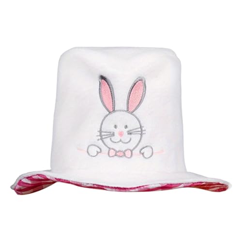 Easter Bunny Top Hat, Easter Party Hat, Velvet Bunny Top Hat, Rabbit Costume Hat, Dress Up Headwear, Funny Rabbit Hat, Cosplay Bunny Hat, Holiday Party Hat, Bunny Costume Hat, Easter Holiday Hat von Gvblkq