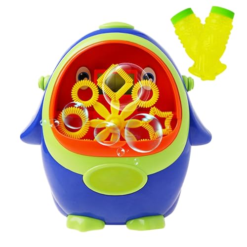 Electric Bubble Blower, Outdoor Bubble Maker, Bubble Machine for Kids, Cute Automatic Bubble Maker Toys Bubbles Per Minute Suitable for Kids, Indoor Outdoor, Garden Game von Gvblkq