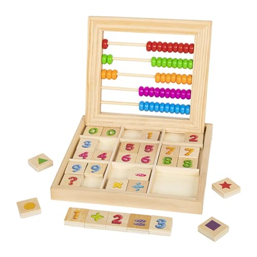 Gvblkq Abakus für Kinder, Mathe-Zählspielzeug | 2-in-1 interaktiver Mini-Regenbogen-Abakus für Kinder - Klassische Abakus-Spiele, Vorschul-Spielzeug, multifunktionales, farbenfrohes von Gvblkq