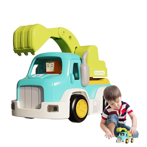 Gvblkq Construction Truck Model Pull Back Digger Car Toy Engineering Vehicle Toy for Boys Girls Interactive Construction Site Play Toy with Movable Parts for Imaginative Play Learning and Gvblkq Construction Truck Model Pull Back Digger Car Toy Engineering Vehicle Toy for Boys Girls Interactive Construction Site Play Toy with Movable Parts for Imaginative Play Learning and von Gvblkq