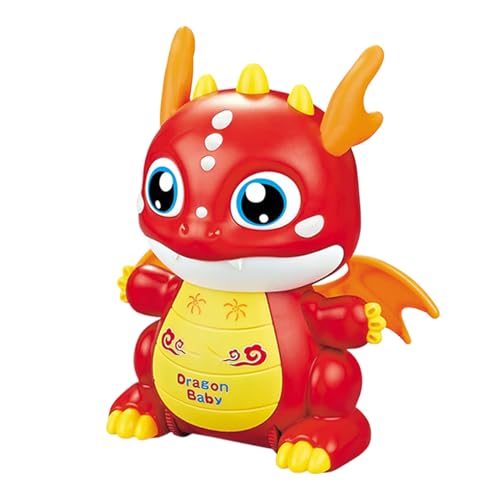 Gvblkq Musical Dancing Toy, Electronic Robot Dragon, Interactive Kids Toy, Dancing Dragon for, Light Up Dragon Toy, Toddler Musical Toy, Robot Toy with Lights, Birthday Gift for Kids, Danci von Gvblkq