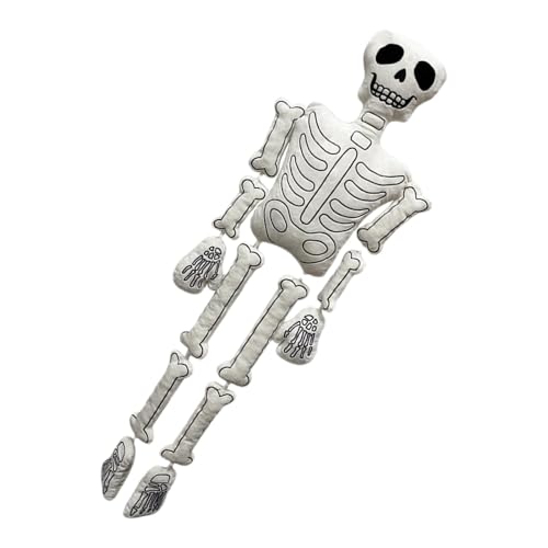 Gvblkq Plüsch Schädel Weiß Knochen Skelett Puppe Halloween Skelett Plüsch Skelett Plüsch Kissen Halloween Plüsch Dekorationen Handgemachte Halloween 94.0 cm Skelett Plüsch Halloween Gvblkq Plüsch Schädel Weiß Knochen Skelett Puppe Halloween Skelett Plüsch Skelett Plüsch Kissen Halloween Plüsch Dekorationen Handgemachte Halloween 94.0 cm Skelett Plüsch Halloween von Gvblkq