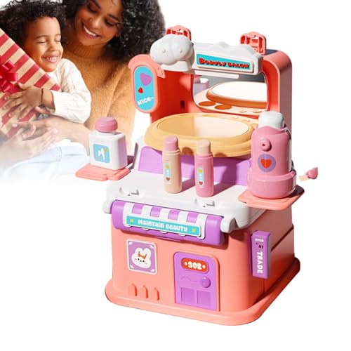 Gvblkq Pretend House Set, Role Play Doll House, Preschool Learning Activities, Educational Toys for Kids, Cognitive Development Toys, with Handle, Toy House for Children, Kids Pretend Playh von Gvblkq