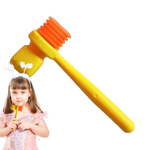 Gvblkq Quietschhammer für Kinder, Quietschhammer-Spielzeug | Percussion klingender Hammer,Karnevalshammer zum Geburtstag, Aprilscherz, Partyzubehör, Hammerspielzeug für und Mädchen von Gvblkq