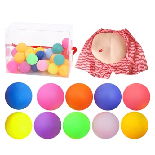 Gvblkq Shaking Pong Toys, Family Shaking Swing Balls Party Games, Outdoor Parent-Children Yard Pingpong Activity for Kids, Adults, Women, Men, 8.46x6.89x3.74 inches von Gvblkq