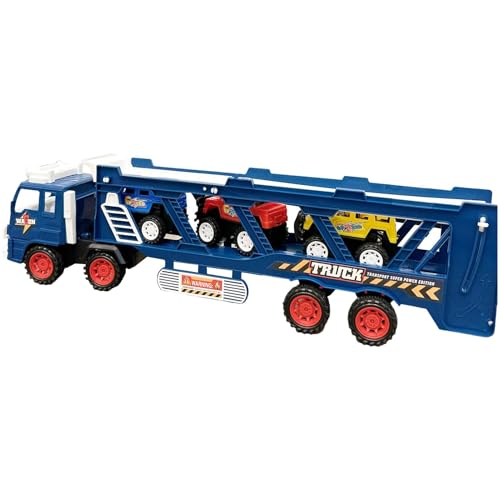 Gvblkq Transporter Toy Truck, Car Toy with Ramp, Fun and Interactive Kid Vehicles, Perfect Presents for and Young Children, Ideal for Indoor and Imaginative Adventures von Gvblkq