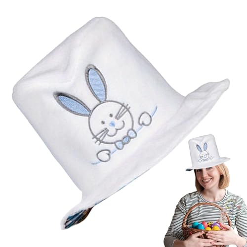 Osterhase Top Hut, Ostern Party Hut, Samt Bunny Top Hut, Kaninchen Kostüm Hut, Dress Up Kopfbedeckung, Lustiger Hasenhut, Cosplay Bunny Hut, Urlaub Party Hut, Bunny Kostüm Hut, Ostern Urlaub Hut von Gvblkq