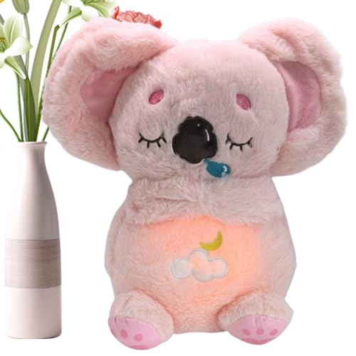 Plush Koala Night Light, Relaxing Koala Stuffed Toy, Koala Plush with Soothing Sounds, Musical Koala Plush for Sleep, Kids’ Koala Sleep Companion, Plush Koala with Breathing Motion, Serenity Koala Plu von Gvblkq