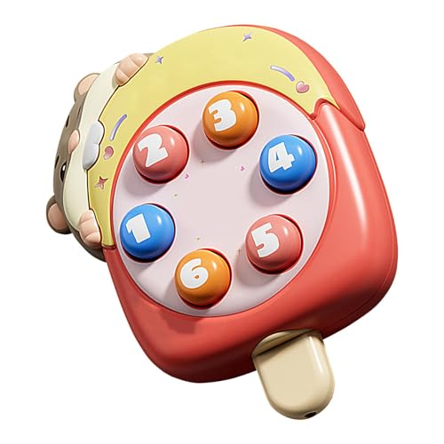 Quick Push Game, Handheld Press Game Machine, Electronic Handheld Quick Push Game, Interactive Stress Relief Toy for Kids, Portable Press Button Game, Fun Game for and Reflex Improvement von Gvblkq