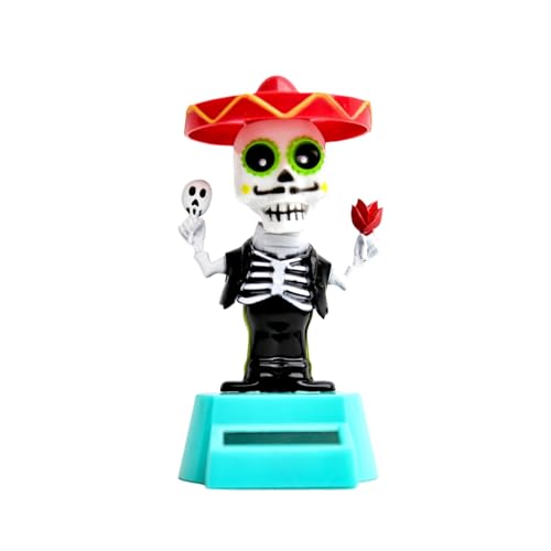 Solar angetriebene Tanzfiguren, schwingendes Skelett -Armaturenbrettspielzeug, Abs Sonneneinstrahlungsdekor für Auto Fensterbüro Schreibtisch Halloween -Ornament oder lustiges Wohnzimmer Display Solar angetriebene Tanzfiguren, schwingendes Skelett -Armaturenbrettspielzeug, Abs Sonneneinstrahlungsdekor für Auto Fensterbüro Schreibtisch Halloween -Ornament oder lustiges Wohnzimmer Display von Gvblkq