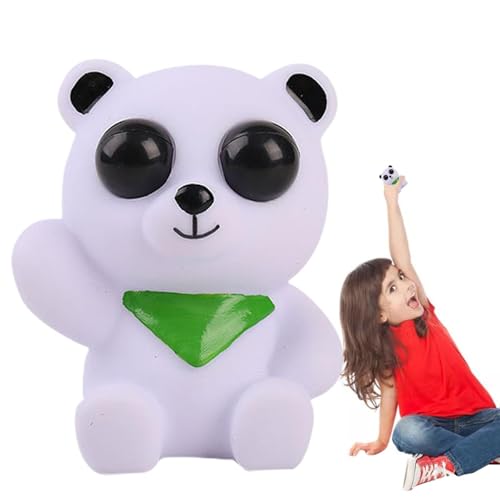 Squishys Panda Fidget Toys, Jumbo Stress Reliever Slow Rising Sensory Balls, Cute Panda Design for Kids, Emotional Release, Comfortable Feel, and , 1 Pack von Gvblkq