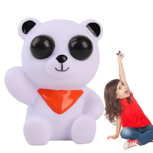 Squishys Panda Fidget Toys, Jumbo Stress Reliever Slow Rising Sensory Balls, Cute Panda Design for Kids, Emotional Release, Comfortable Feel, and , 1 Pack von Gvblkq