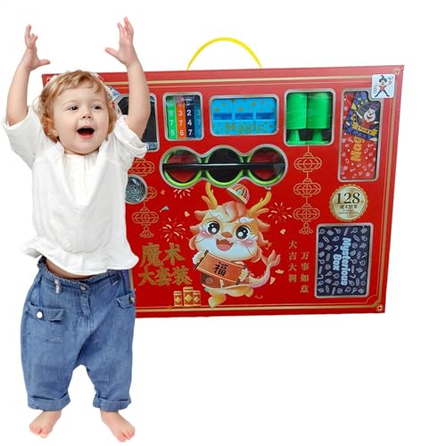 Tricks Set, Amazing Tricks Games Toy, Interactive Educational Magician Pretend, Fun with Instructions, Ideal for Kids 7+, Perfect for Girls and Boys, 14.29x3.35in von Gvblkq