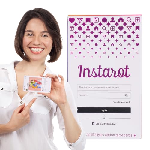 Wahrsager-Tarotkarten-Set, 78 illustrierte Karten für Intuition-Lesen, Wahrsagen-Spiel-Deck mit Anleitung, spirituelle Energiewerkzeuge zur Selbstentdeckung, Geschenk für Enthusiasten Wahrsager-Tarotkarten-Set, 78 illustrierte Karten für Intuition-Lesen, Wahrsagen-Spiel-Deck mit Anleitung, spirituelle Energiewerkzeuge zur Selbstentdeckung, Geschenk für Enthusiasten von Gvblkq