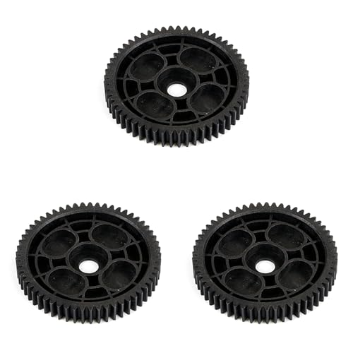 Gvvsjgdbis 3X Hauptzahnrad mit 57 ZäHnen, Hauptzahnrad, Passend für 1/5 ROVAN KM Baja 5B RC Car Parts-66062 von Gvvsjgdbis