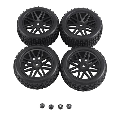 Gvvsjgdbis 4 Stück 85 mm Reifen für 144001 144010 124007 124017 1/10 1/12 1/14 RC Auto Off Road Teile Zubehör, D von Gvvsjgdbis