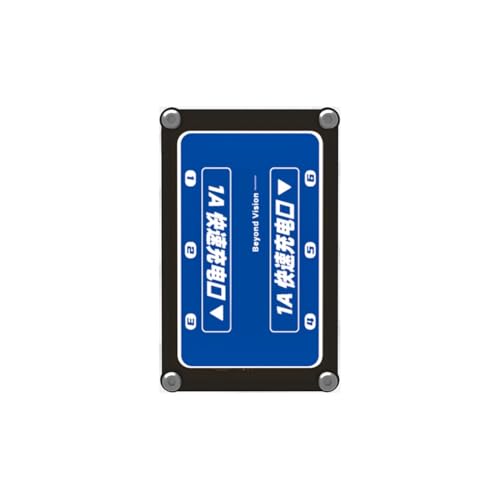 Gvvsjgdbis USB Lithiumbatterie 1 Bis 6 Parallel-Ladeplatine Kreuzmaschine 1S Batterieladegerät für Modellflugzeug von Gvvsjgdbis