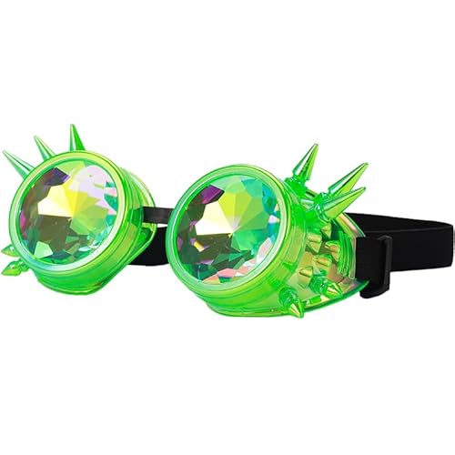 Gwezmxs Steampunk Brille Gläser Verstellbare Größe, Karneval/Cosplay/Halloween Accessoire - GXD231-R Gwezmxs Steampunk Brille Gläser Verstellbare Größe, Karneval/Cosplay/Halloween Accessoire - GXD231-R von Gwezmxs