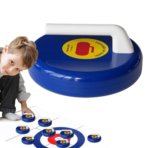 Gwtdtoad Curling Brettspiel | Tisch-Curling Spiel,Freizeitspielzeug für Kinder Erwachsene Büros Klassenräume Studentenwohnheime Garten Familienfeiern Partys College Gwtdtoad Curling Brettspiel | Tisch-Curling Spiel,Freizeitspielzeug für Kinder Erwachsene Büros Klassenräume Studentenwohnheime Garten Familienfeiern Partys College von Gwtdtoad