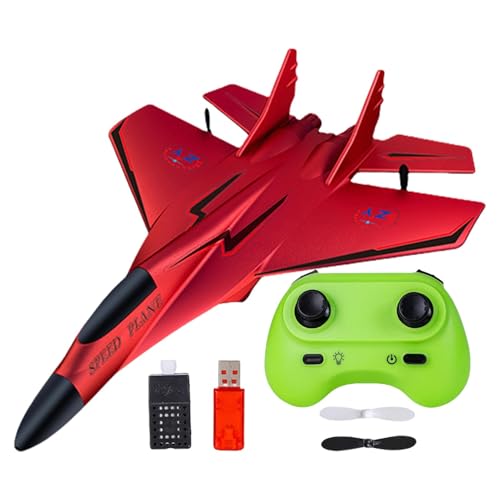 Gwtdtoad Ferngesteuertes Flugzeugspielzeug, RC-Flugzeuge für Kinder | Modellspielzeug RC 2,4 GHz Flugzeugspielzeug,Rückziehflugzeug aus Schaumstoff mit leichtem Modellflugzeugspielzeug für und Kinder von Gwtdtoad