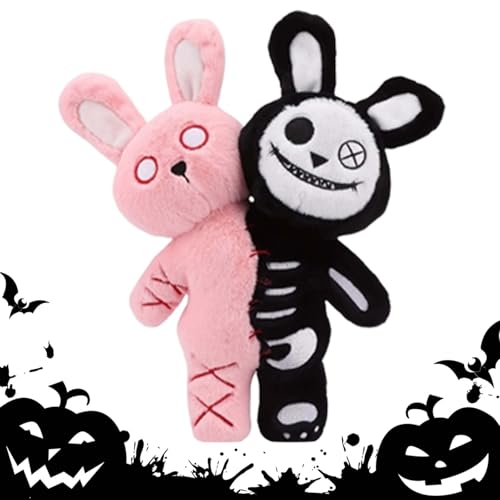 Gwtdtoad Kaninchen Stofftier,Spielzeugpuppe - 28cm Weiche Horror Puppe Für Mädchen Sofa Schlafzimmer Weihnachten Geburtstag Dekoration Gwtdtoad Kaninchen Stofftier,Spielzeugpuppe - 28cm Weiche Horror Puppe Für Mädchen Sofa Schlafzimmer Weihnachten Geburtstag Dekoration von Gwtdtoad