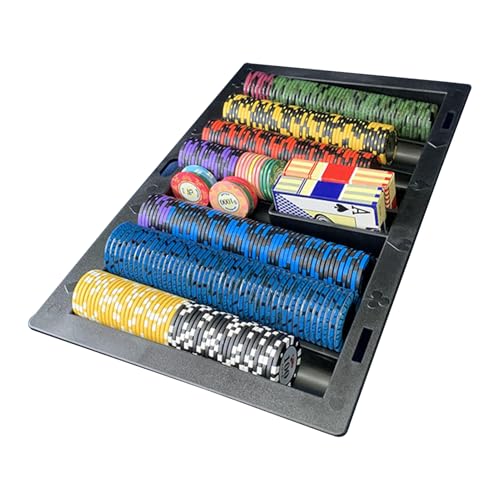 Gwtdtoad Pokerchiphalter Pokerchip Tabletts Pokertisch Chip Tray Aufbewahrungsbox Pokerchip Rack Für Effizientes Spielen Am Tisch Gwtdtoad Pokerchiphalter Pokerchip Tabletts Pokertisch Chip Tray Aufbewahrungsbox Pokerchip Rack Für Effizientes Spielen Am Tisch von Gwtdtoad