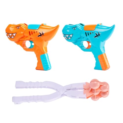 Gwtdtoad Schneeball Pistole Schneeball Kanone Spielzeug Schneeball Macher Und Werfer Set Winter Schnee Ball Shooter Tragbare Schneeball Kämpfe Spielzeug Für Kleinkinder, Kinder Und Jugendliche von Gwtdtoad