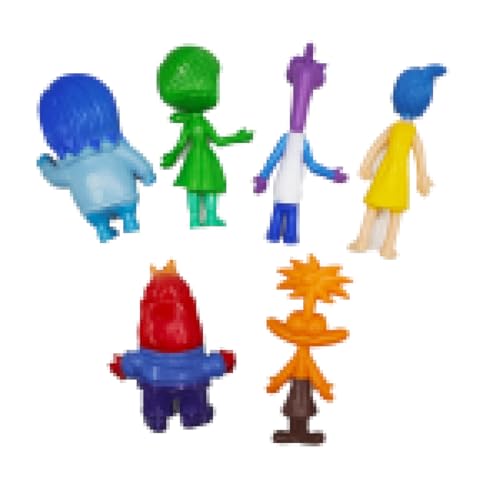 Gxlaihly® 6 Stück Inside Out 2 Figuren Cartoon Toys,Inside Out 2 Figures Toys, Cake Topper, Party Favours, Gifts for Players and Fans von Gxlaihly