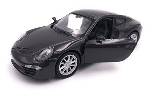 H-Customs Porsche 911 Carrera S Modellauto Auto Lizenzprodukt 1:34-1:39 Schwarz von H-Customs