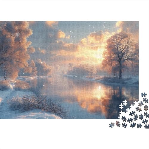 Puzzle 1000 Teile Puzzle Erwachsene Lernspiel Puzzel Große Puzzles 1000 Stück Puzzle Holzpuzzles 1000 Puzzleteile Herausforderndes Puzzle 1000pcs (75x50cm) von HAAPYILUO