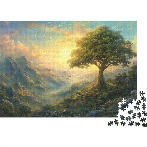 Puzzle 1000 Teile Puzzle Erwachsene Lernspiel Puzzel Große Puzzles 1000 Stück Puzzle Holzpuzzles 1000-teilige Hölzern Herausforderndes Puzzle 1000pcs (75x50cm) von HAAPYILUO