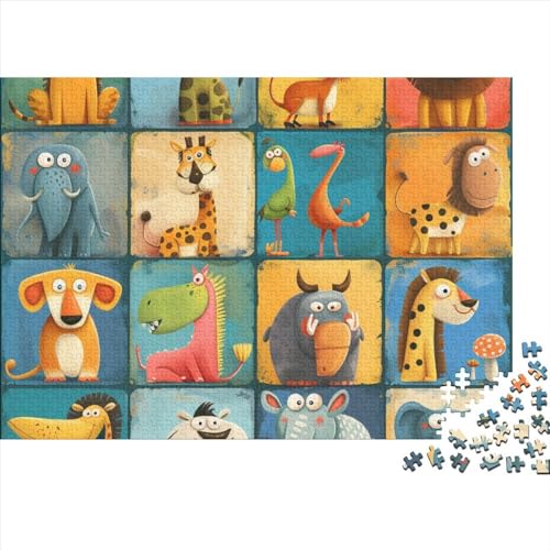 Puzzle 1000 Teile Puzzle Erwachsene Lernspiel Puzzleteilige Motive 1000 Stück Puzzle Herausforderungsspielzeug 1000-teilige Hölzern Kreatives Puzzl 1000pcs (75x50cm) von HAAPYILUO