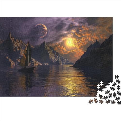 Puzzle 1000 Teile Puzzle Erwachsene Lernspiel Puzzleteilige Motive 1000 Stück Puzzle Holzpuzzles 1000-teilige Hölzern Kreatives Puzzl 1000pcs (75x50cm) von HAAPYILUO