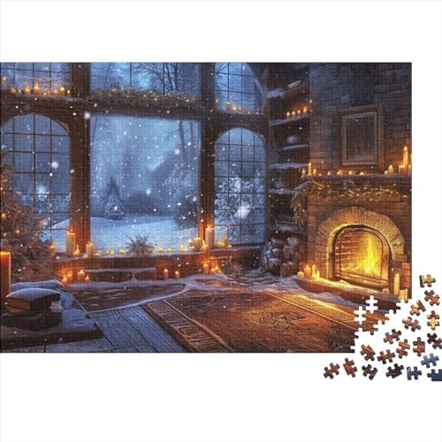 Puzzle 1000 Teile Puzzle Erwachsene Lernspiel Puzzleteilige Motive 1000 Stück Puzzle Spielzeug Geschenk 1000-teilige Hölzern Herausforderndes Puzzle 1000pcs (75x50cm) von HAAPYILUO