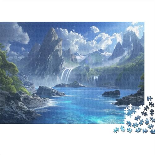 Puzzle 1000 Teile Puzzle Erwachsene Lernspiel Puzzleteilige Motive 1000 Stück Puzzle Wanddekoration 1000-teilige Hölzern Herausforderndes Puzzle 1000pcs (75x50cm) von HAAPYILUO