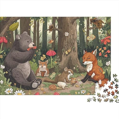 Puzzle 300 Teile Puzzle Erwachsene Lernspiel Motive Für Jeden Geschmack 300 Stück Puzzle Wanddekoration 300-teilige Hölzern Herausforderndes Puzzle 300pcs (40x28cm) von HAAPYILUO