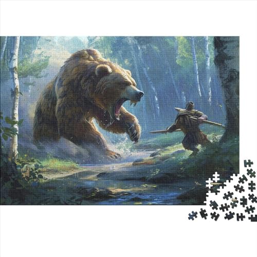 Puzzle 300 Teile Puzzle Erwachsene Lernspiel Puzzel Große Puzzles 300 Stück Puzzle Herausforderungsspielzeug 300-teilige Hölzern Kreatives Puzzl 300pcs (40x28cm) von HAAPYILUO