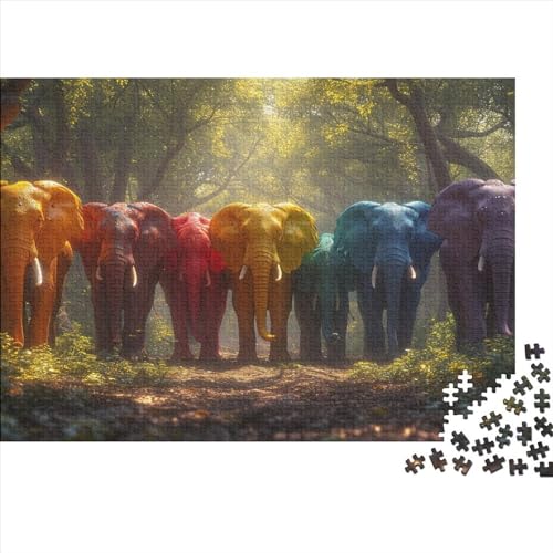 Puzzle 300 Teile Puzzle Erwachsene Lernspiel Puzzel Große Puzzles 300 Stück Puzzle Holzpuzzles 300-teilige Hölzern Kreatives Puzzl 300pcs (40x28cm) von HAAPYILUO