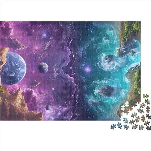 Puzzle 300 Teile Puzzle Erwachsene Lernspiel Puzzel Große Puzzles 300 Stück Puzzle Spielzeug Geschenk 300-teilige Hölzern Herausforderndes Puzzle 300pcs (40x28cm) von HAAPYILUO