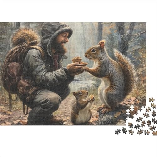 Puzzle 300 Teile Puzzle Erwachsene Lernspiel Puzzel Große Puzzles 300 Stück Puzzle Spielzeug Geschenk 300-teilige Hölzern Kreatives Puzzl 300pcs (40x28cm) von HAAPYILUO