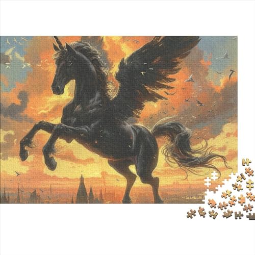 Puzzle 300 Teile Puzzle Erwachsene Lernspiel Puzzleteilige Motive 300 Stück Puzzle Herausforderungsspielzeug 300-teilige Hölzern Herausforderndes Puzzle 300pcs (40x28cm) von HAAPYILUO