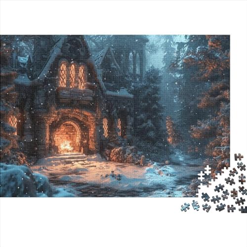 Puzzle 300 Teile Puzzle Erwachsene Lernspiel Puzzleteilige Motive 300 Stück Puzzle Herausforderungsspielzeug 300-teilige Hölzern Kreatives Puzzl 300pcs (40x28cm) von HAAPYILUO