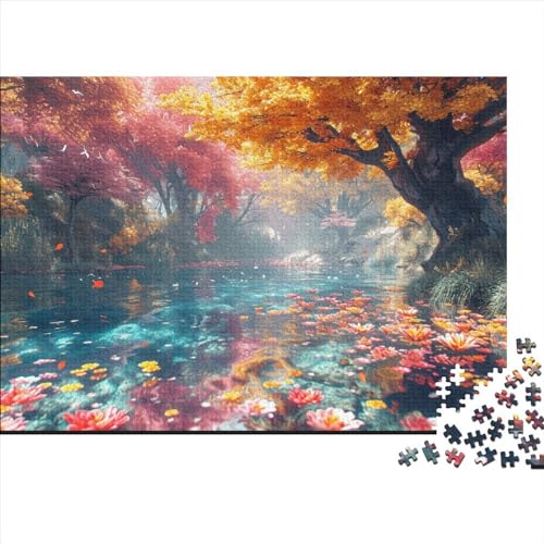 Puzzle 300 Teile Puzzle Erwachsene Lernspiel Puzzleteilige Motive 300 Stück Puzzle Holzpuzzles 300-teilige Hölzern Herausforderndes Puzzle 300pcs (40x28cm) von HAAPYILUO